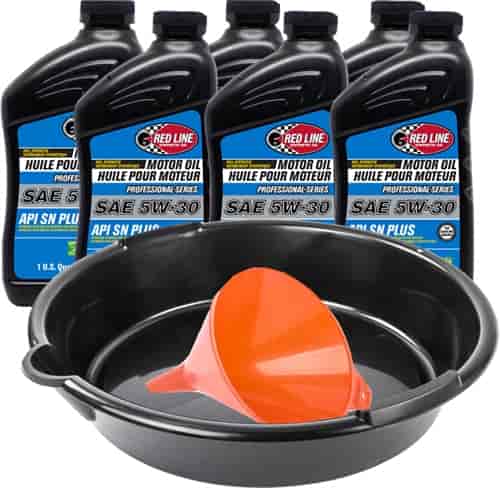 Professional Series Full Synthetic Dexos Approved Motor Oil 5W-30 Oil Change Kit