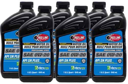 Professional Series Full Synthetic Dexos Approved Motor Oil 0W-20 6-Quarts
