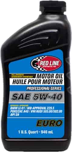 Professional Series Full Synthetic EURO Motor Oil 5W-40