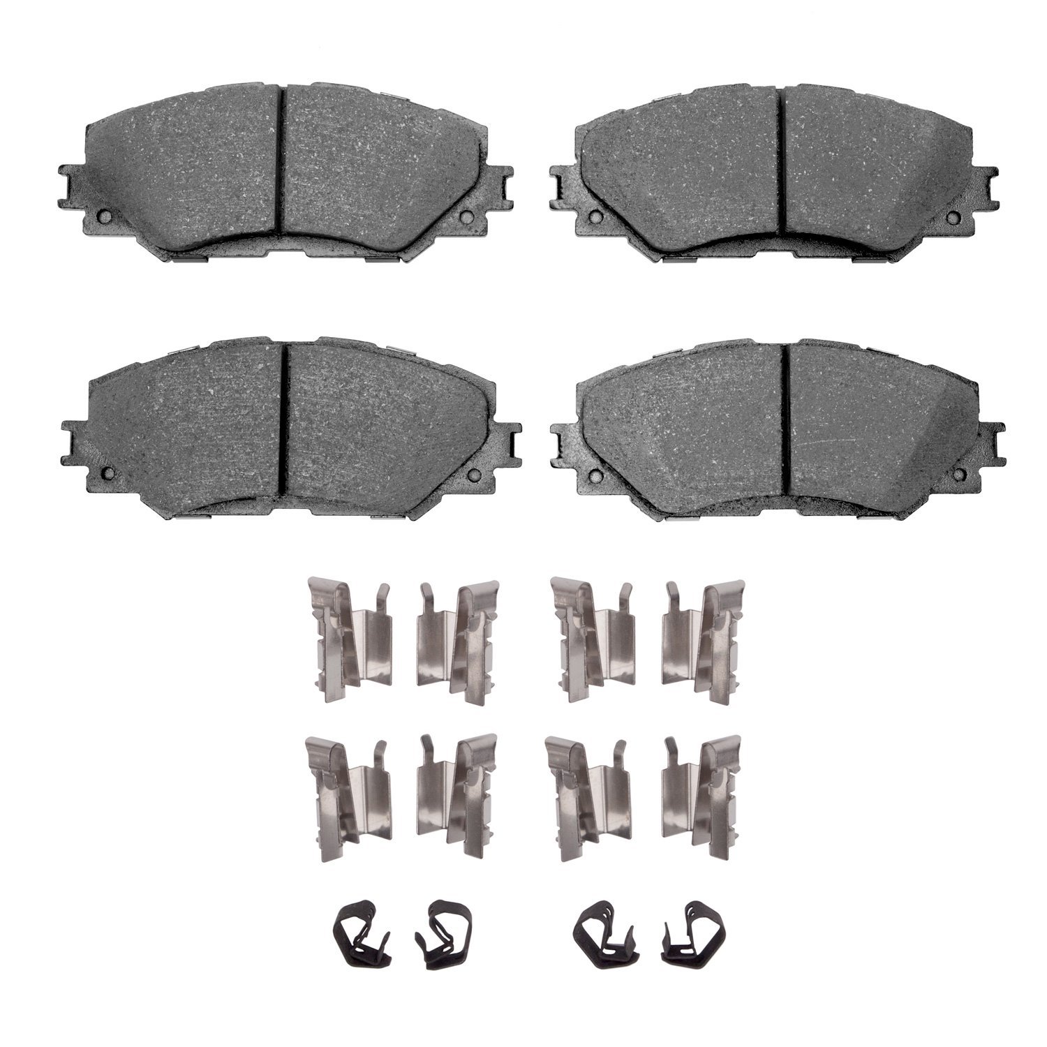 Performance Sport Brake Pads & Hardware Kit, 2006-2019 Fits Multiple Makes/Models, Position: Front