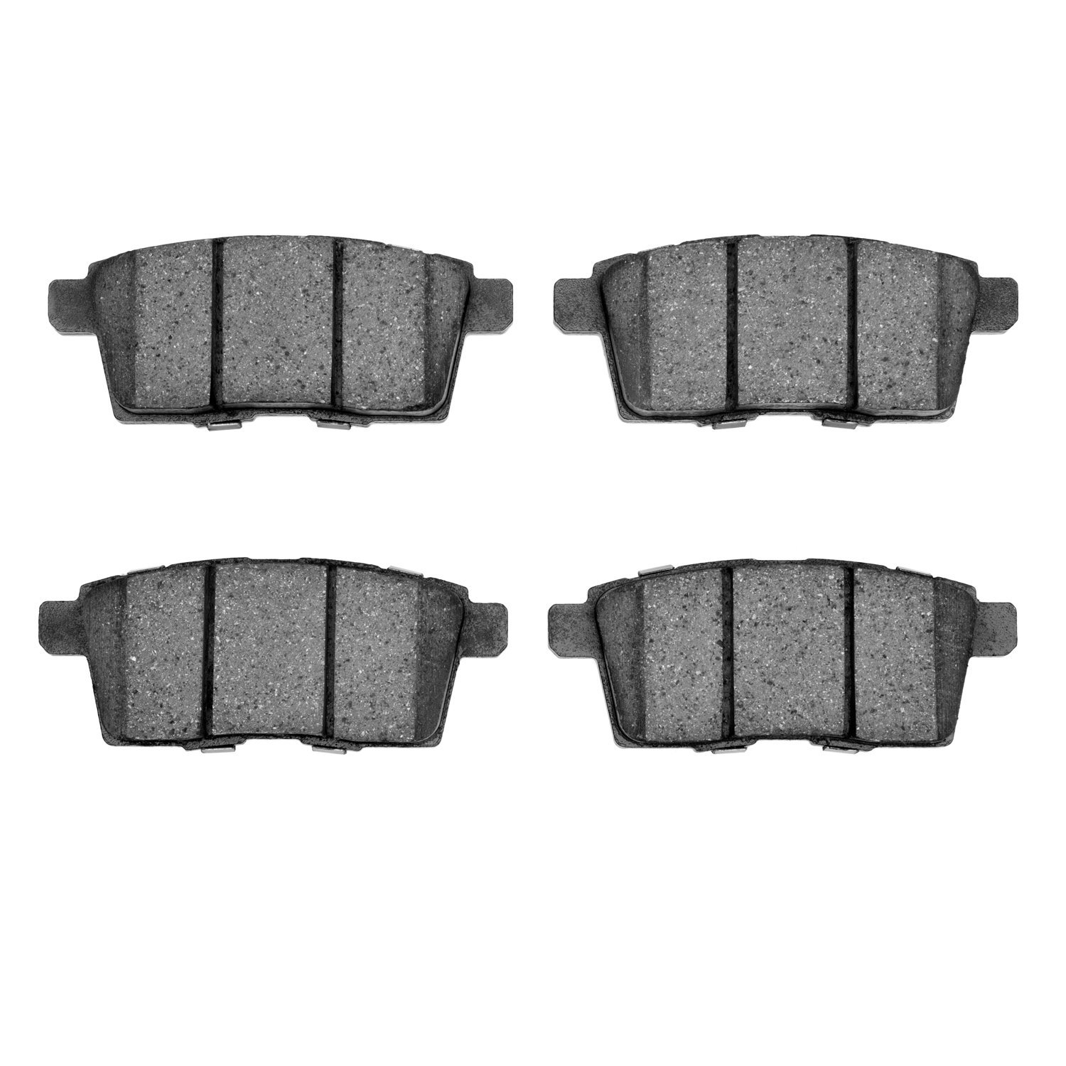 Semi-Metallic Brake Pads, 2007-2015 Ford/Lincoln/Mercury/Mazda, Position: Rear
