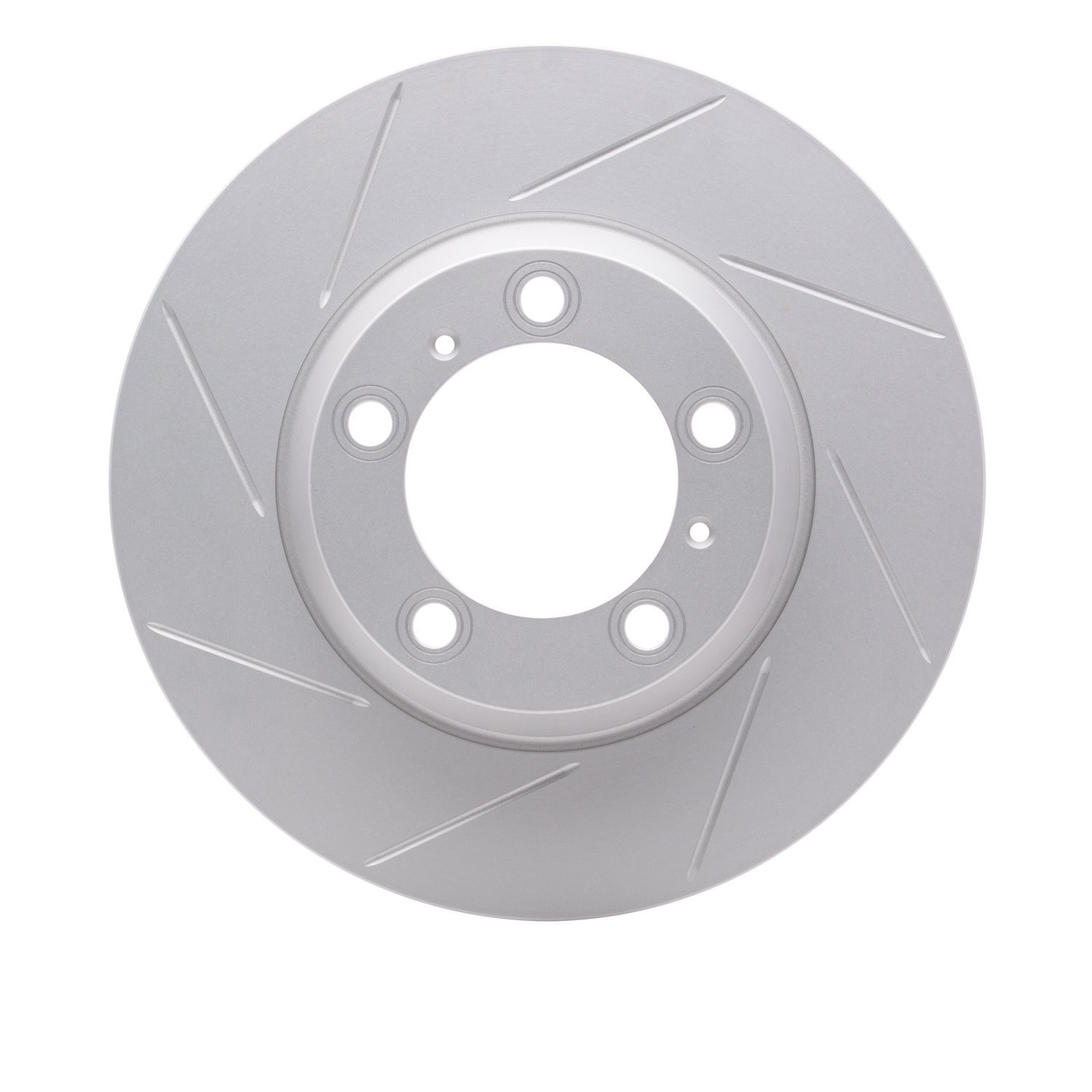 Hi-Carbon Alloy Geomet-Coated Slotted Rotor, 2010-2020 Audi/Porsche/Volkswagen, Position: Rear Right