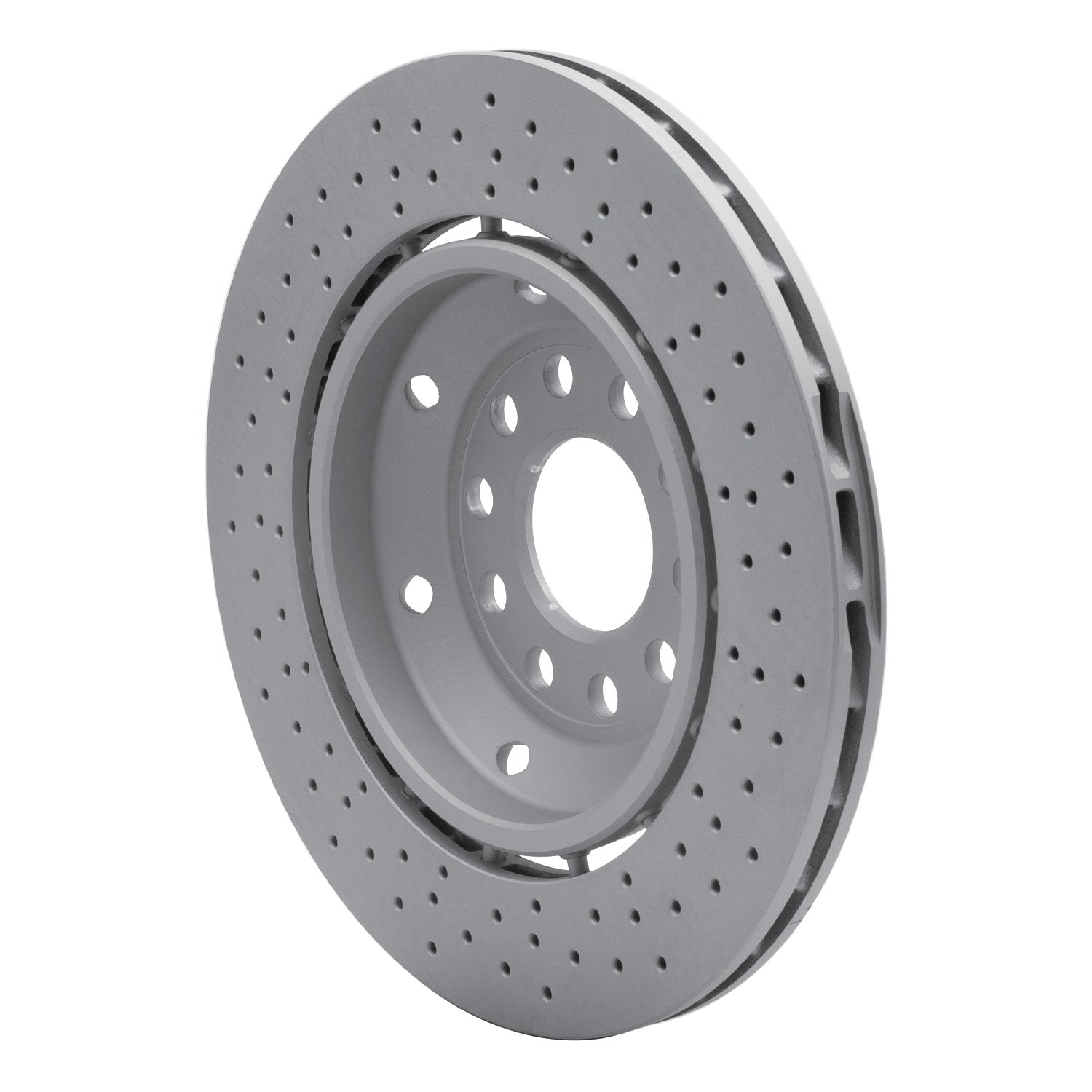 Hi-Carbon Alloy Geomet-Coated Drilled Rotor, 2003-2004 Audi/Porsche/Volkswagen, Position: Rear Right