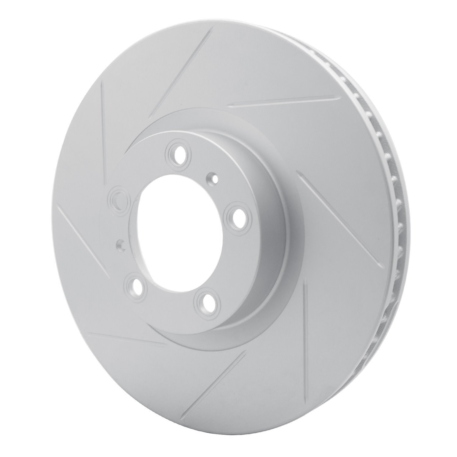 GeoSpec-Coated Slotted Rotor, 2010-2013 Audi/Porsche/Volkswagen, Position: Front Right