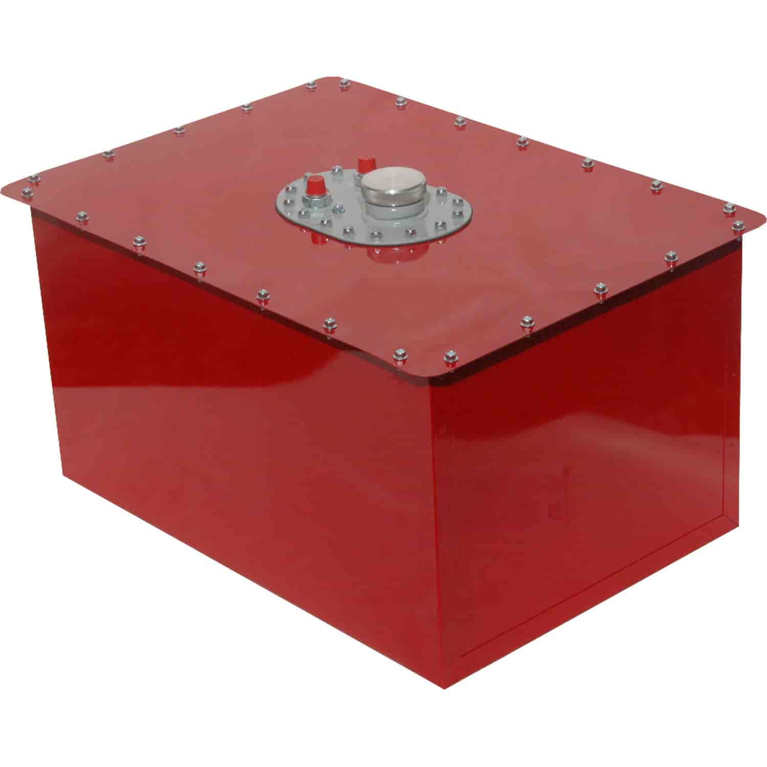 Circle Track Fuel Cell Capacity: 22-Gallon - Red Powder-Coated Finish