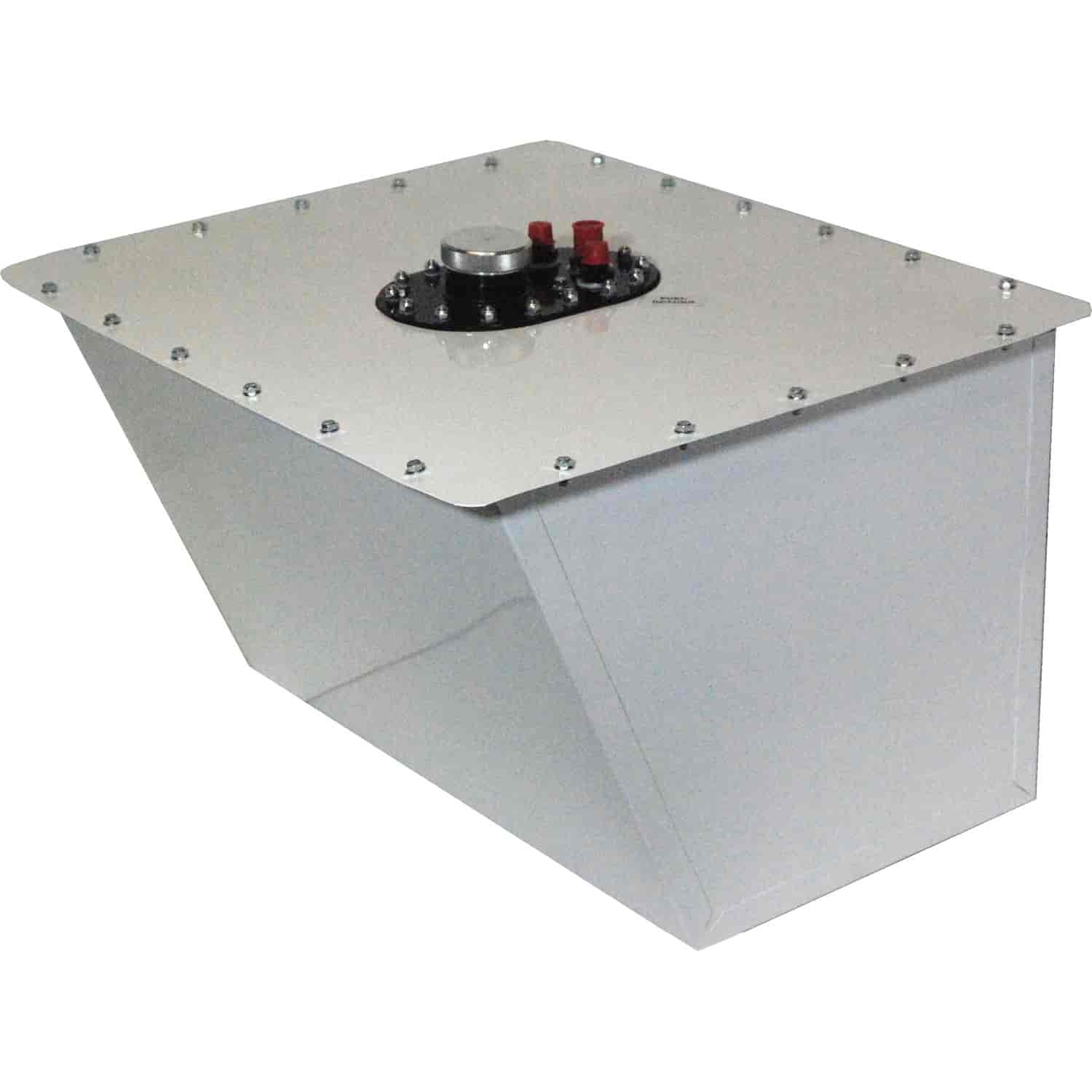 Wedge Steel Fuel Cell Dimensions: Length Top: 23"