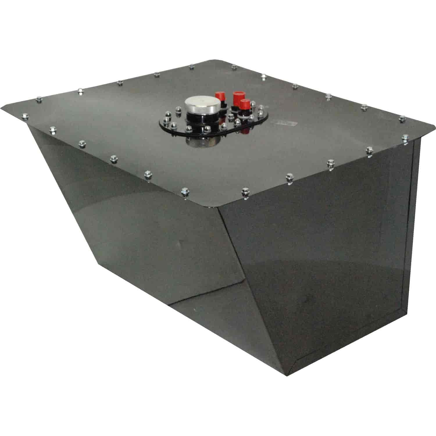 Wedge Steel Fuel Cell Dimensions: Length Top: 25"