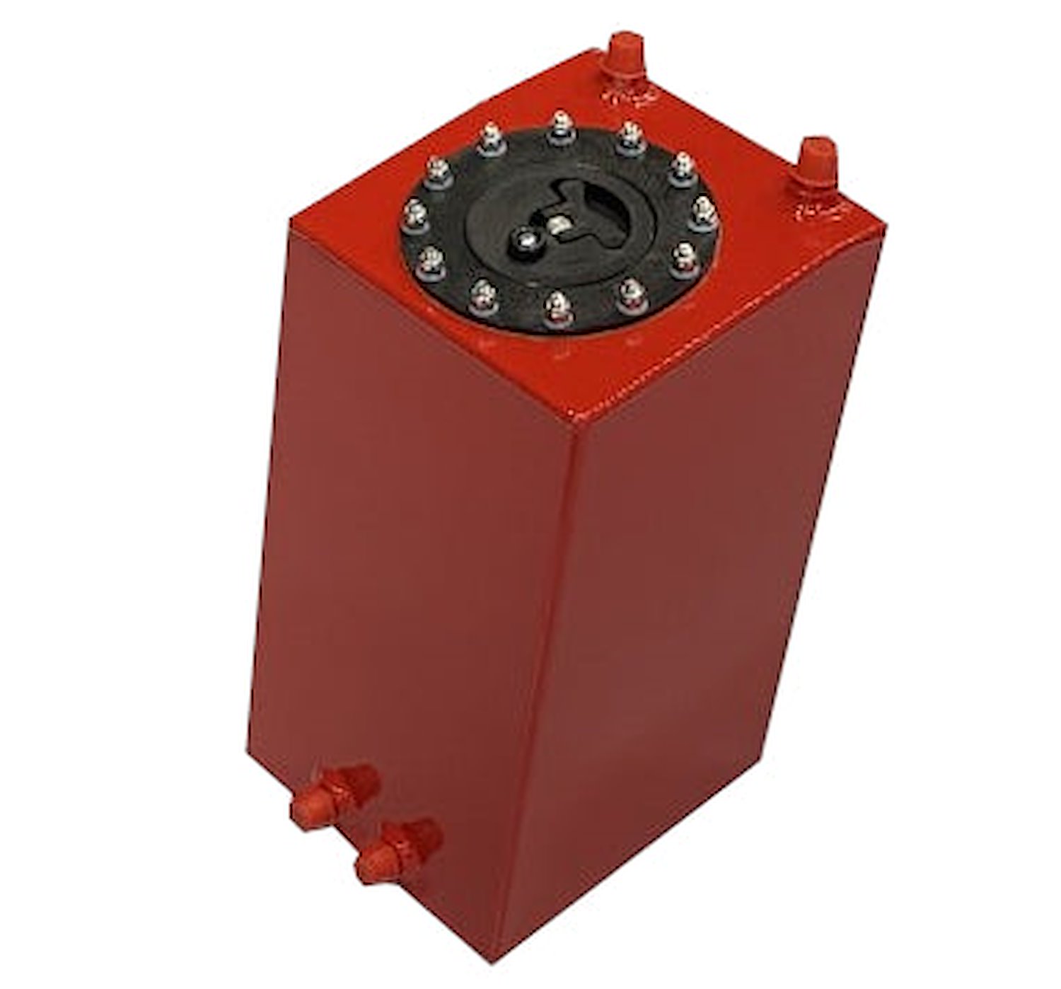 2030AB Aluminum Fuel Cell, 3-Gallon, Red Powder Coated