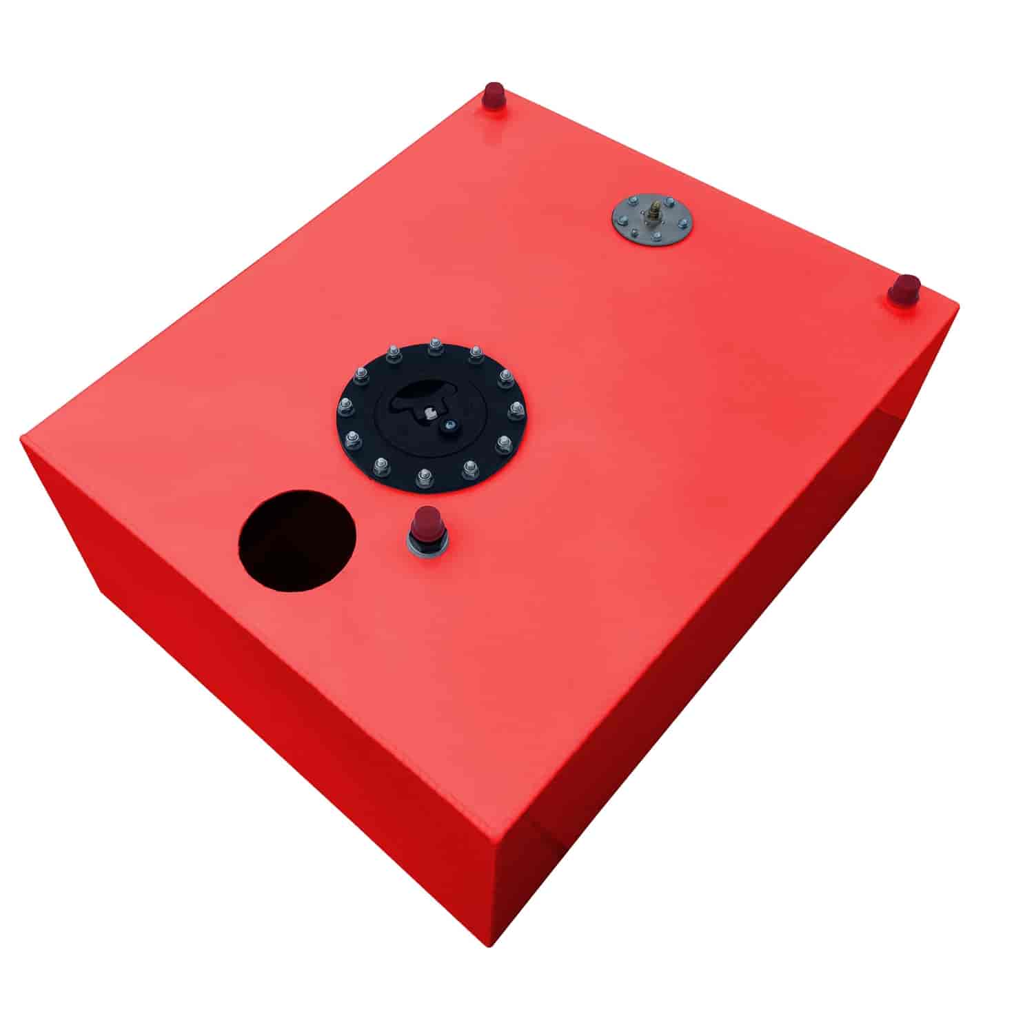 20-Gallon Aluminum EFI Pump Ready Fuel Cell 24 in. L x 20 in. W x 10 in. H - Red