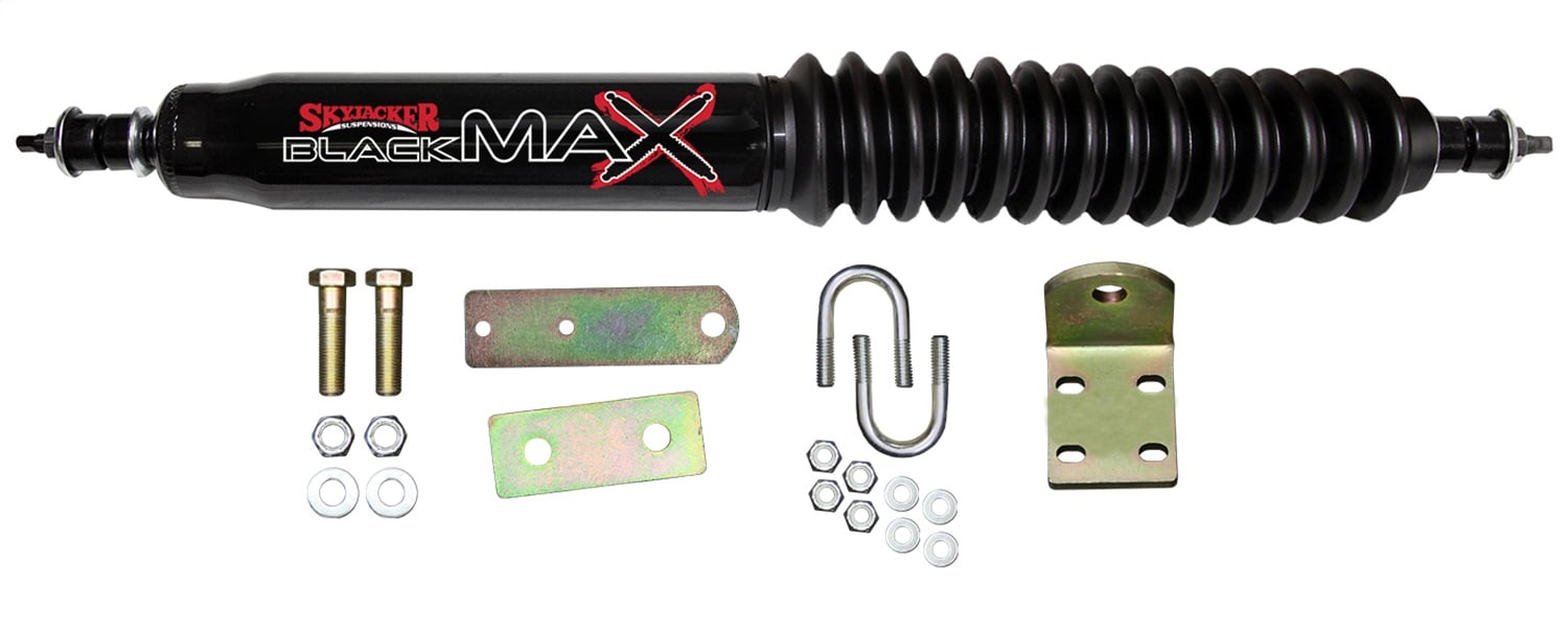 8150 Black Max Steering Stabilizer Kit fits Select Ford Bronco II/Explorer/Ranger, Mazda B-Series/Navajo
