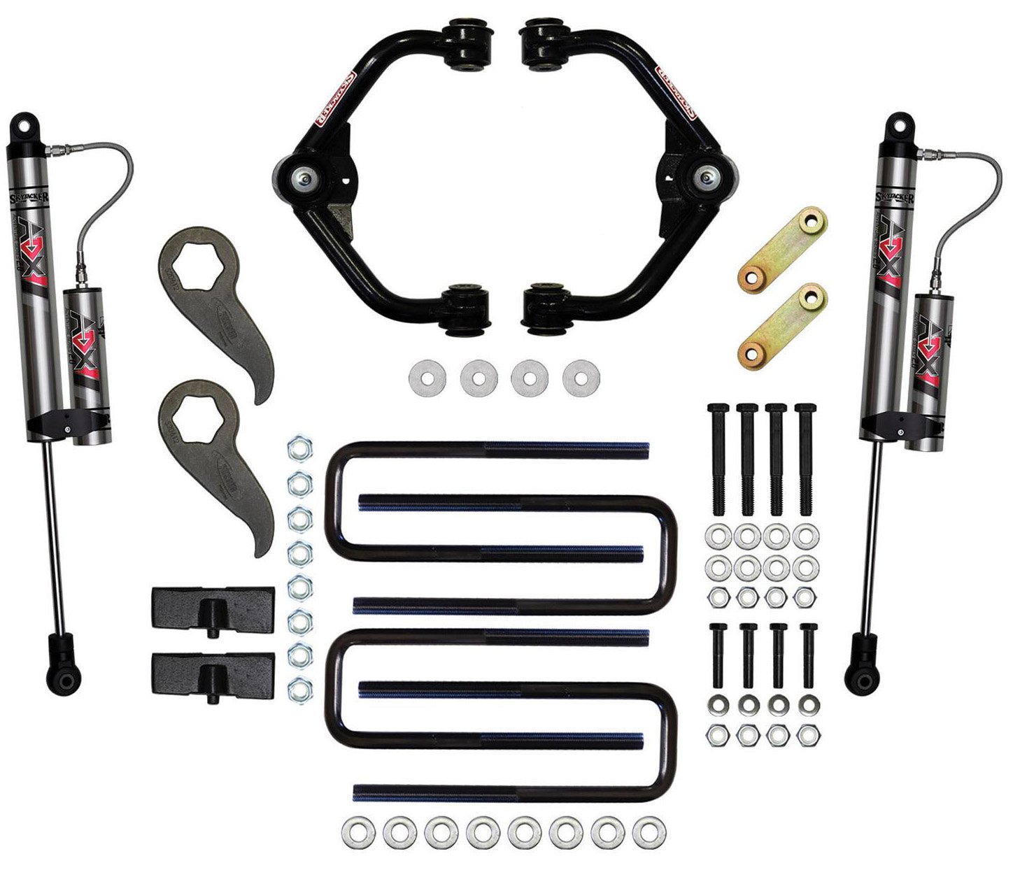 3.0-3.5 in. Suspension Lift Kit for Select GM Trucks with ADX 2.0 Remote Reservoir Shocks