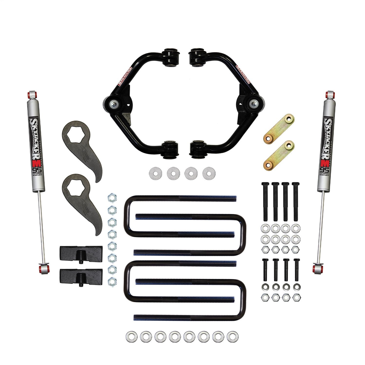 3.0-3.5 in. Suspension Lift Kit for Select GM Trucks with M95 Monotube Shocks