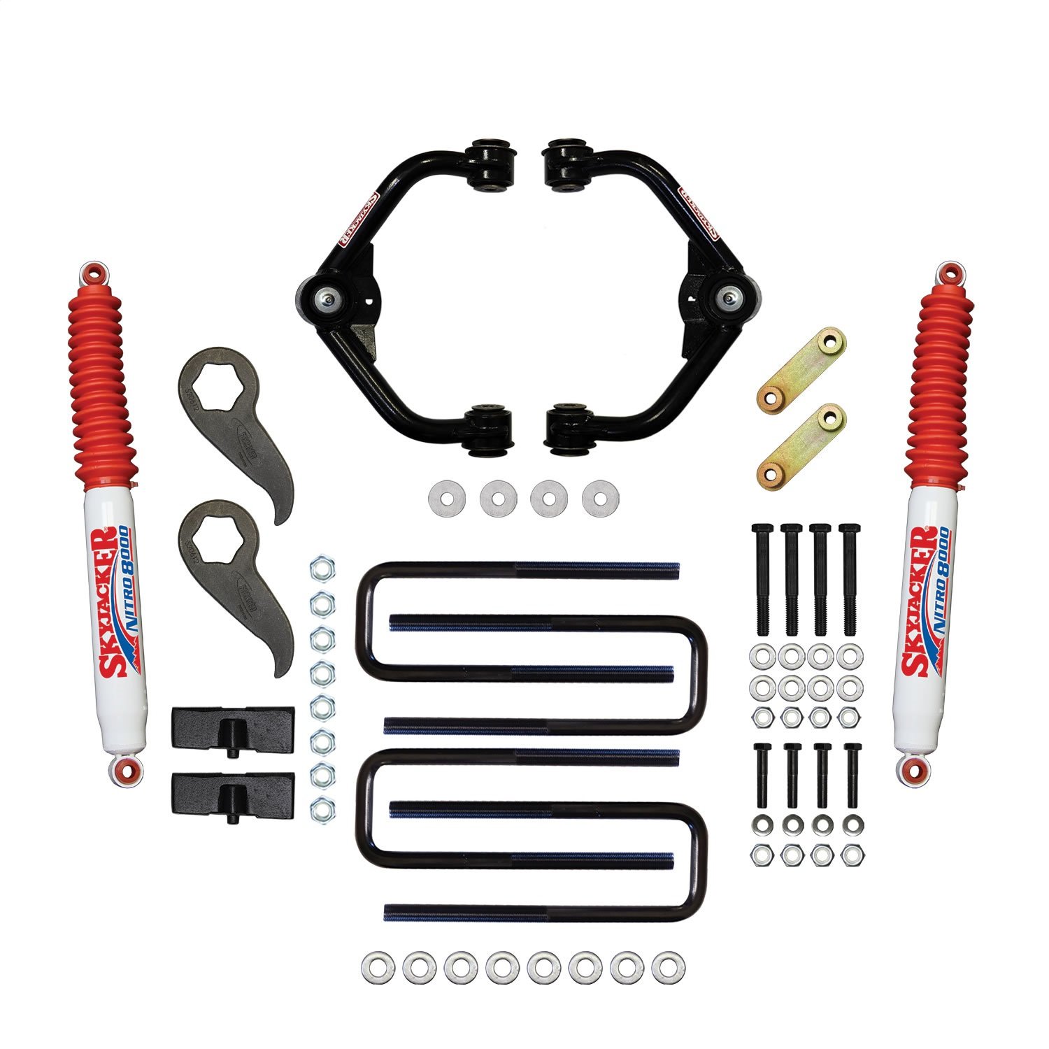 3.0-3.5 in. Suspension Lift Kit for Select GM Trucks with Nitro 8000 Shocks