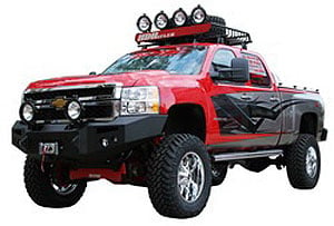 Suspension Lift Kit 2 in. Lift Incl. Front Coil Springs/Rear Add-Leafs