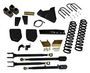 Standard Class 2; Suspension Lift Kit; 6 in. Lift; Incl. Frt Coil Spgs; Upr/Lwr Rad Arms; TrkBrRelo/