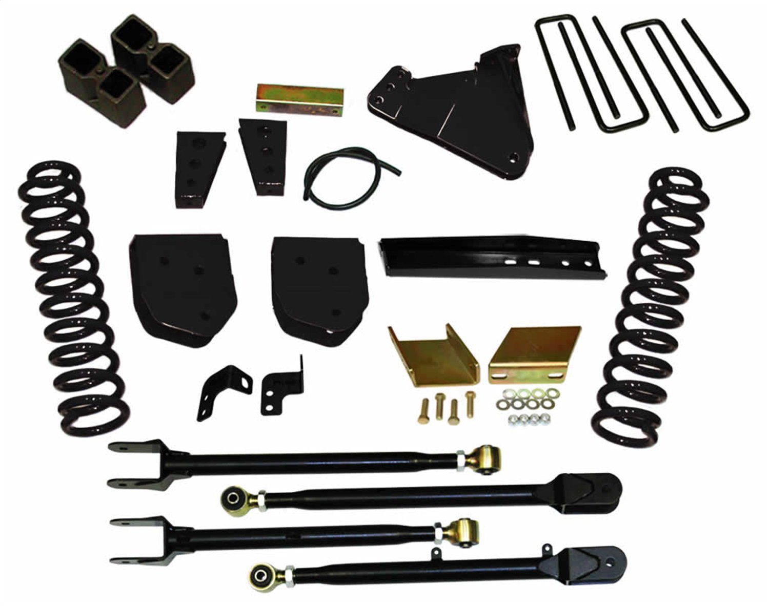 Class 2; Suspension Lift Kit; 8.5 in. Lift; Incl. FrClSpg/SwyBrLwrBkt;TrBrRelBkt;Up/LwRadArm;RadArmR