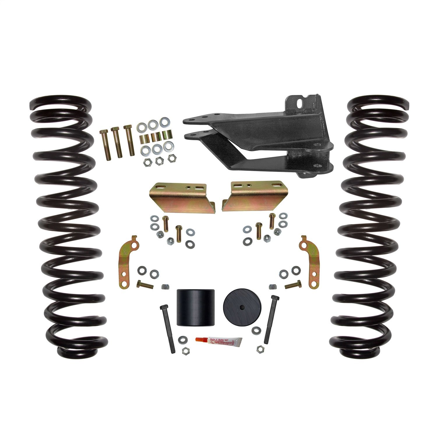 F1725VB 2.5 in. Front Leveling Kit Fits Select Ford F-250, F-350 Super Duty Diesel Trucks [No Shocks/Extensions]