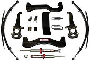 Suspension Lift Kit 6 in. Lift Incl. Replacement Performance Front Struts/Rear Springs PN[F4601A-NSP/F4601BST] No Skid Plate