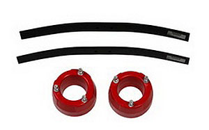 Polyurethane Value Suspension Lift Kit 2.5 in. Lift Incl. Front Aluminum Spacer Leveling Kit Rear Add-A-Leafs