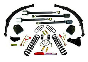 Suspension Lift Kit 8.5 in. Lift Front Coil Springs System Box PN[F5852ASH] 4-Link Conversion