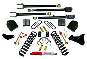 Suspension Lift Kit Class II 8.5 in. Lift Front Coil Springs Component Box PN[F5852AH] 4-Link Conversion
