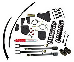 Suspension Lift Kit 8.5 in. Lift Front Coil Springs Component Box PN[F8852] 4-Link Conversion