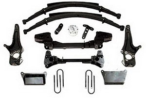 Suspension Lift Kit 6 in. Lift Incl. Rear Springs PN[F9701A-NSP/F9701BS] No Skid Plate