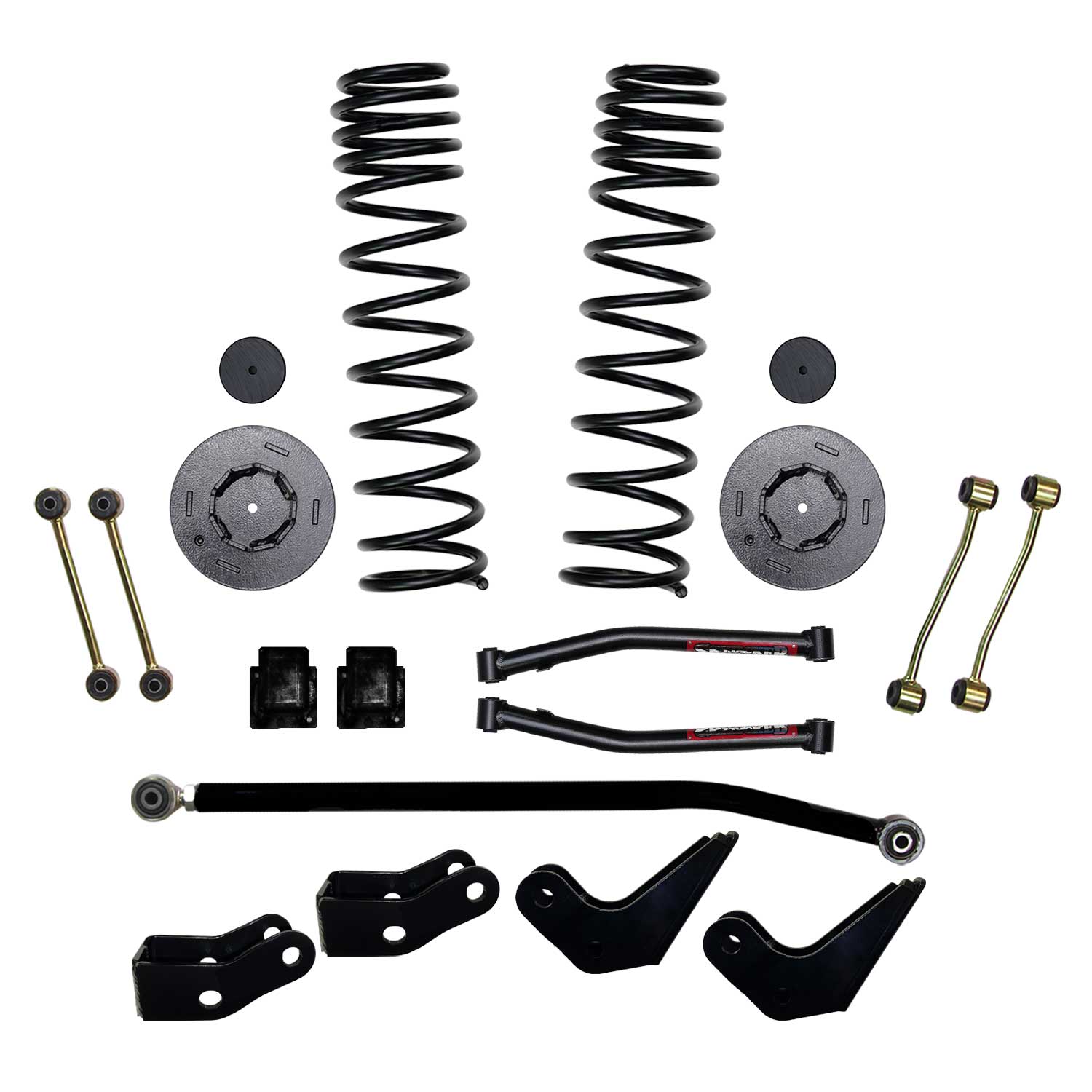 Dual-Rate Long-Travel Coil Spring/Spacer Lift Kit for Jeep Gladiator JT Mojave [3 in. Lift]