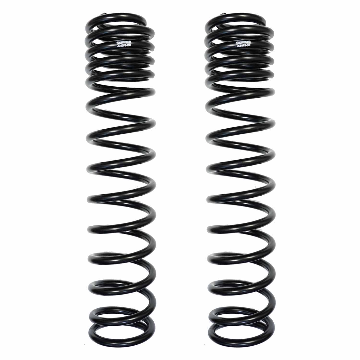 JC60FDR-6 Front Dual Rate Long Travel Coil Springs for 1985-2001 Jeep Cherokee XJ, 1986-1992 Jeep Comanche MJ [6 in.]