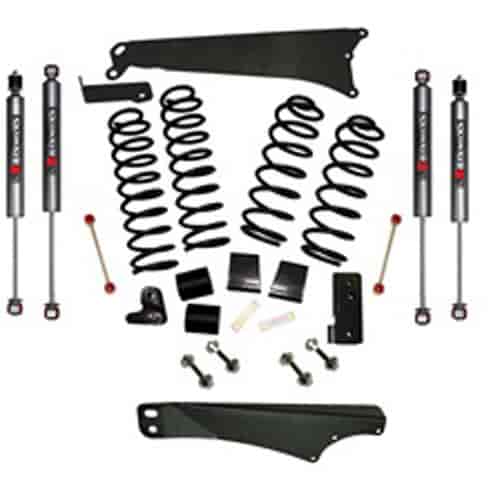 JK350BPMSR Front and Rear Suspension Lift Kit, Lift Amount: 3.5 in. Front/3.5 in. Rear