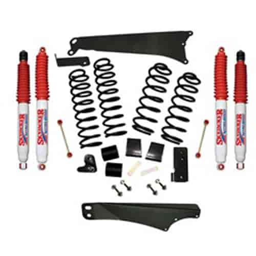 JK350BPNSR Front and Rear Suspension Lift Kit, Lift Amount: 3.5 in. Front/3.5 in. Rear