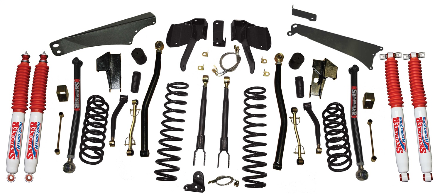 JK40LAK-SX-H Front and Rear Suspension Lift Kit, Lift Amount: 4-5 in. Front/4-5 in. Rear