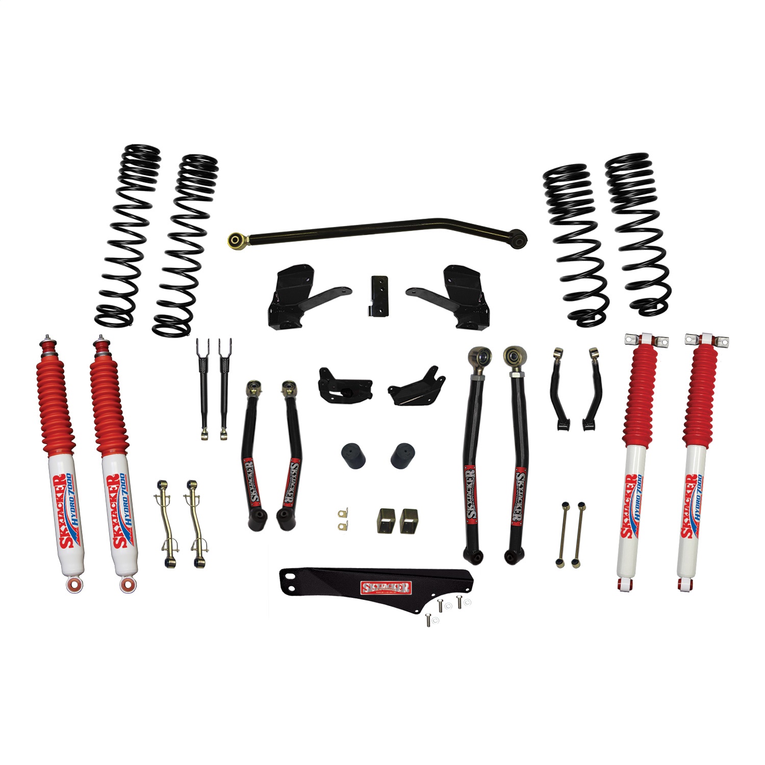 JK40LKLT-SXH Front and Rear Suspension Lift Kit, Lift Amount: 4 in. Front/4 in. Rear