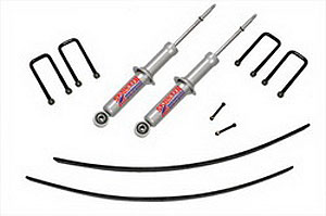 Performance Strut Suspension Lift Kit 3 in. Lift Incl. Main Component Box Rear Add-A-Leaf
