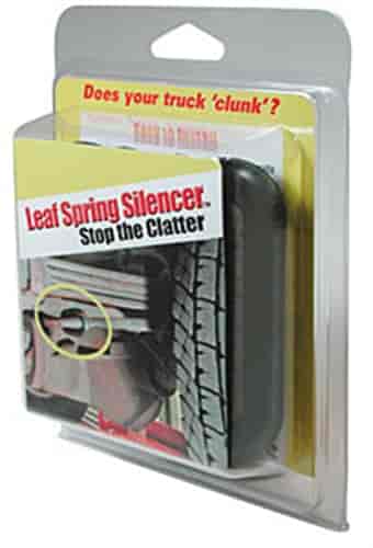 Leaf Spring Silencer Fits Most Ford, Dodge and GM Trucks and Full-size SUVs