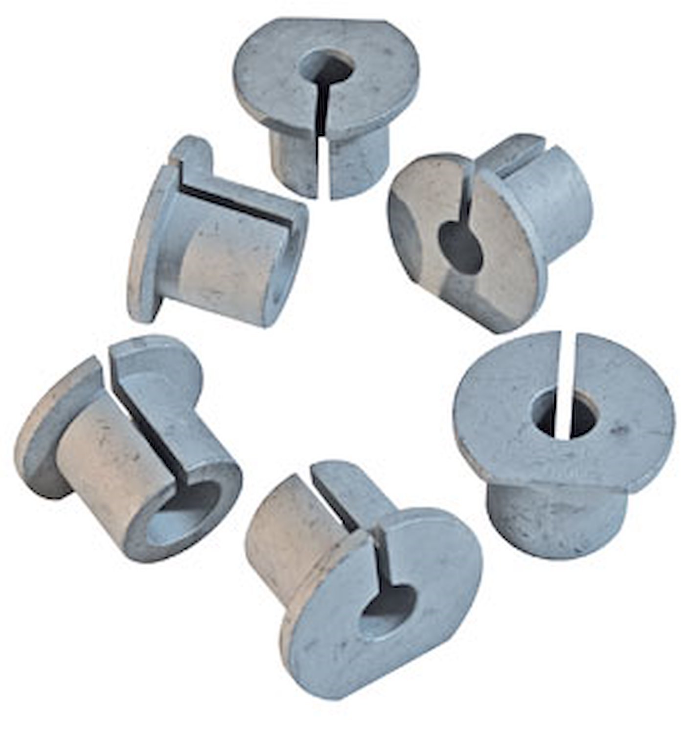 Camber Sleeve Adjusters-Assortment, +0 degrees to +1.25 (1 1/4) degrees, in .25 (1/4) degree increments