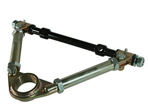 Adjustable Upper Control Arm Cross Shaft Length: 6" (Steel)