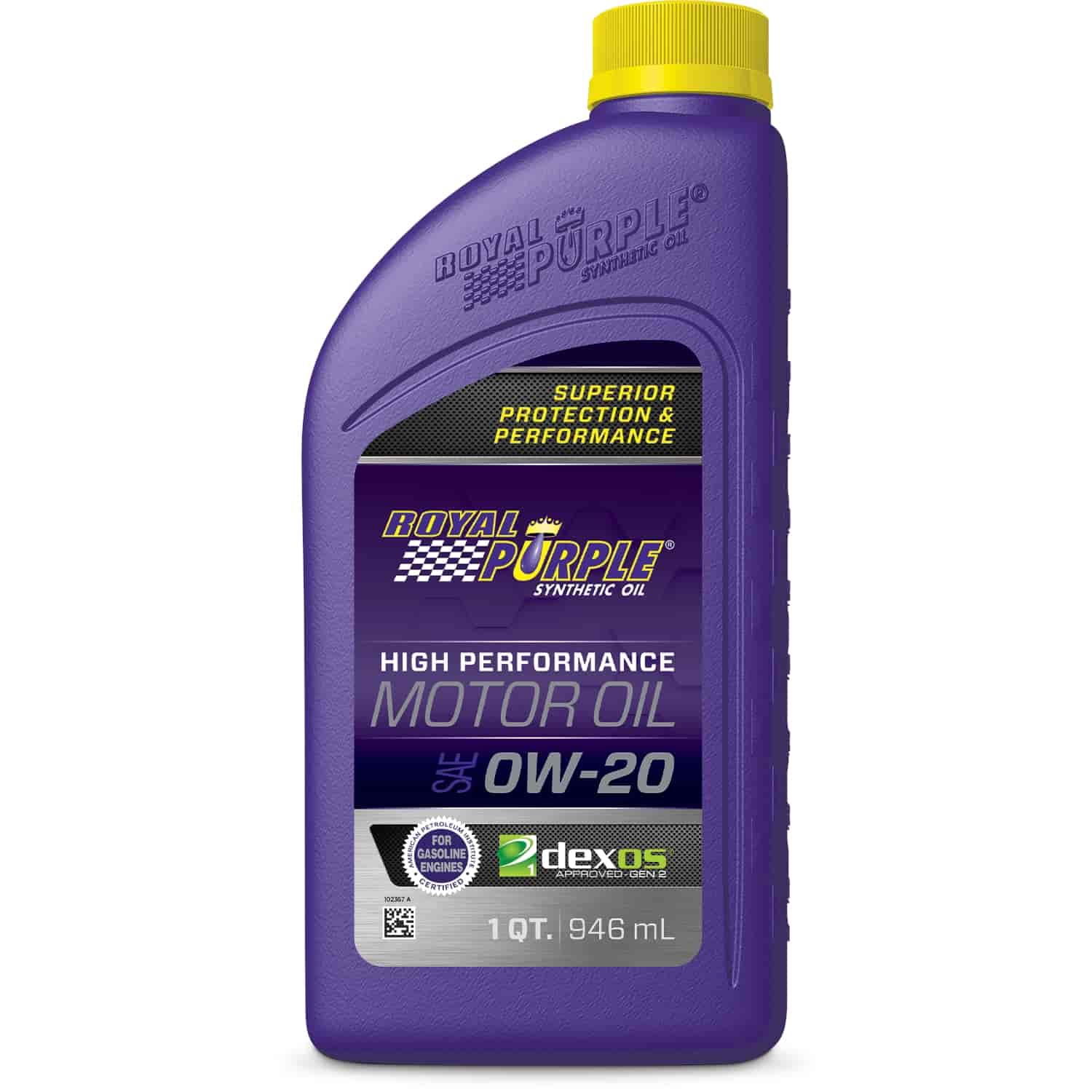 Synthetic Motor Oil 0W-20 API SN Licensed 1 Quart