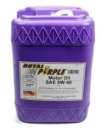 Synthetic Motor Oil 5W-40 5 Gallon