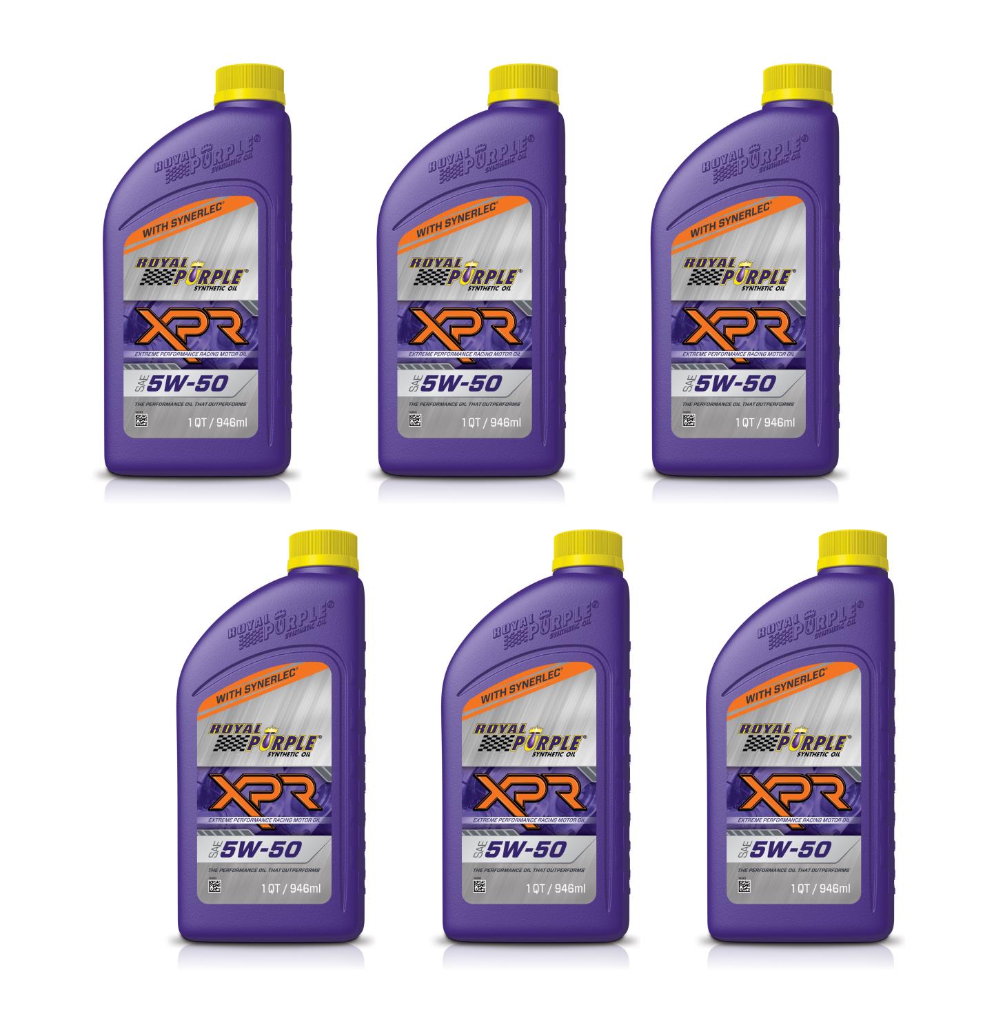 5W-50 XPR Synthetic Racing Oil [6-QT]