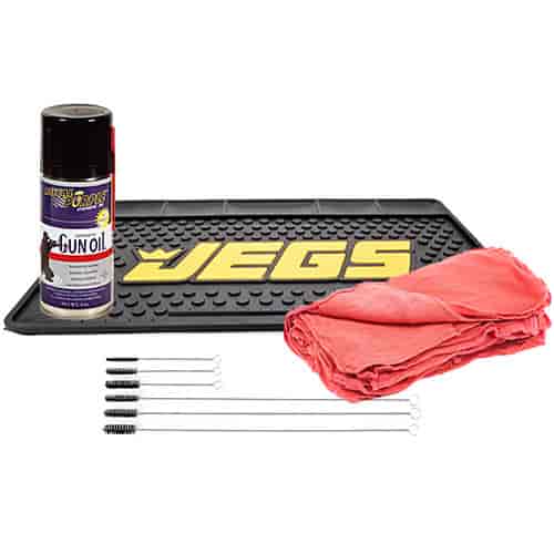 Gun Cleaning Kit Includes: Synthetic Gun Oil