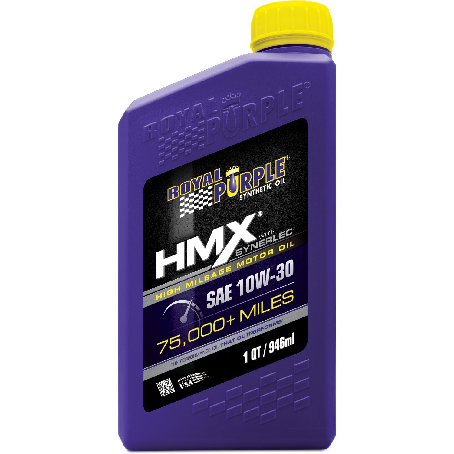 HMX High Mileage Synthetic Motor Oil 10W30