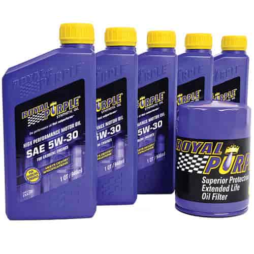 Synthetic Oil Change Kit Includes: (1) Extended Life Oil Filter