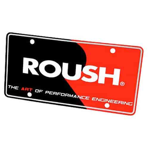 Roush License Plate