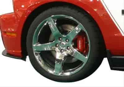 Wheel Cast Chrome 20x9.5 45mm Offset 2005-2014 Mustang