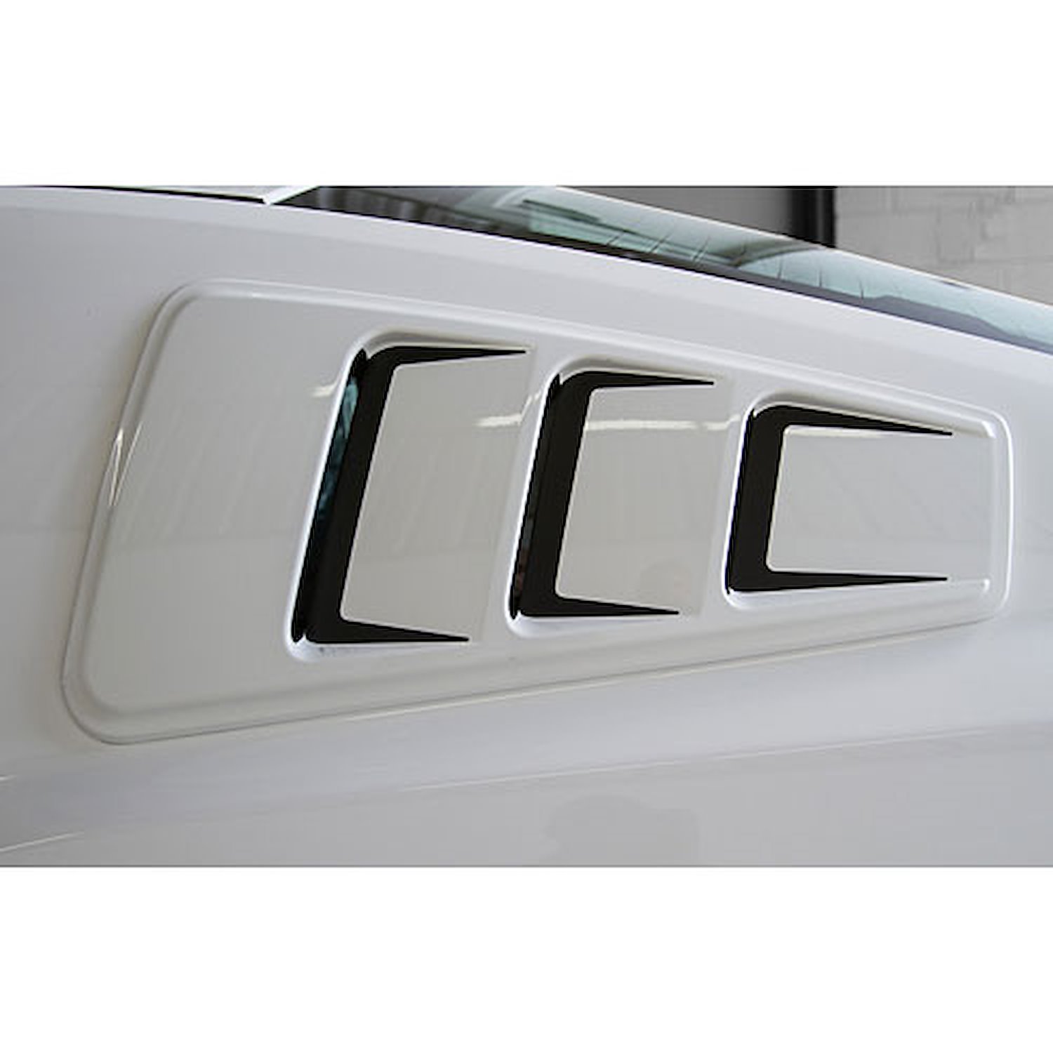 Quarter Window Louvers 2005-14 Ford Mustang Coupe