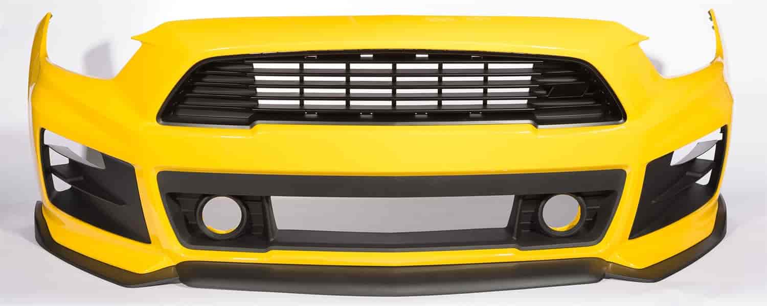 2015+ Mustang Complete ROUSH Front Fascia Kit - Triple Yellow Tri-Coat H3