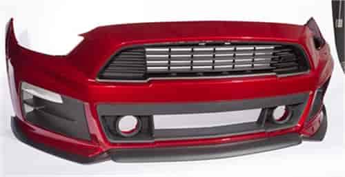 2015+ Mustang Complete ROUSH Front Fascia Kit - Ruby Red RR