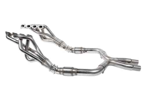 2007-2010 Ford Shelby GT500 5.4L V8 1-3/4-inch by 3-inch headers with 3-inch by 2.5-inch X-Pipe with