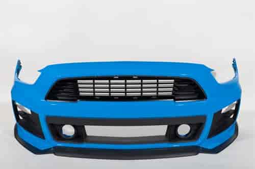 2015+ Mustang Complete ROUSH Front Fascia Kit - Grabber Blue CI